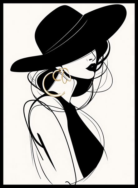 Plakat 40x55cm Uwikłana Elegancja zdjęcie 2
