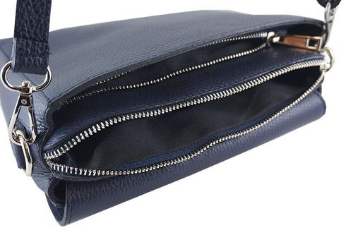 Torebka listonoszka damska - Różowa pudrowa na Arena.pl