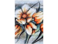 OBRAZ NIESAMOWITE PASTELOWE KWIATY