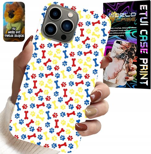 ETUI DO IPHONE 13 PRO - ŁAPKI KOŚCI PIES PATROL BAJKI + SZKŁO na Arena.pl