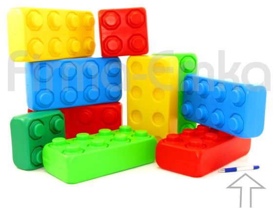 Marioinex Klocki 901304 Cegły Budowlane 33 elementów zdjęcie 5