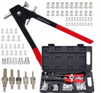 Nitownica ręczna do nitonakrętek m3-m8 zestaw 106 elementów KD10555