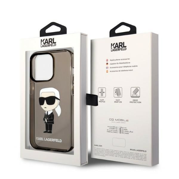 Etui Karl Lagerfeld do iPhone 14 Pro, Czarny zdjęcie 8