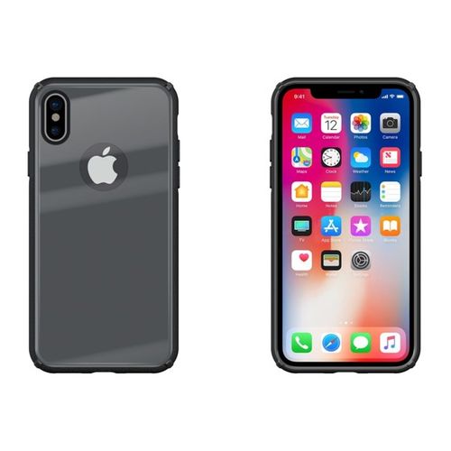 TEMPERED GLASS CASE IPHONE X SZARY na Arena.pl