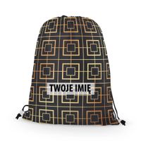 WORKO-PLECAK z Twoim imieniem Złota geometria 6 107