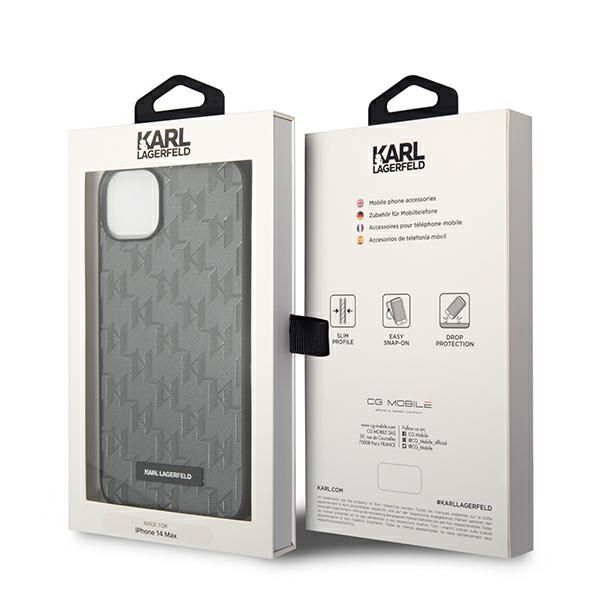 Etui Karl Lagerfeld do iPhone 15 Plus, iPhone 14 Plus, Szary zdjęcie 8