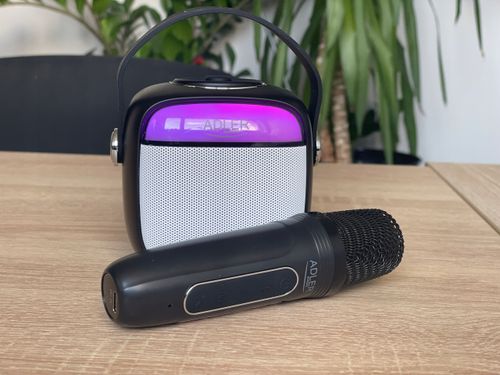 Głośnik Bluetooth z mikrofonem do karaoke Adler na Arena.pl