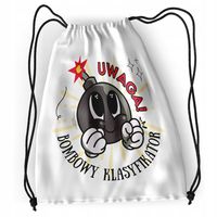 Plecak Sportowy Szkolny Klasyfikatora Worek Torba Z Nadrukiem Ze Zdjęciem