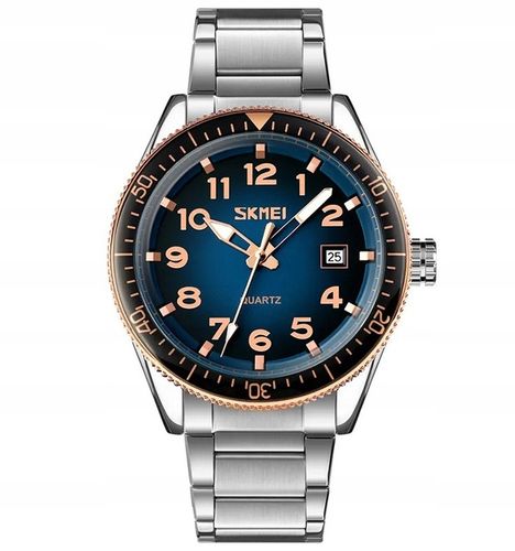 Zegarek męski SKMEI skm.1923211d.mn bransoleta analogowy datownik na Arena.pl