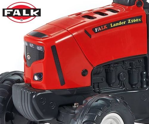 FALK Traktor LANDER Przycz. Otw. Mask. Czerw. na Arena.pl