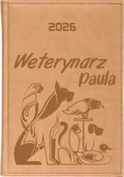 KALENDARZ A5 2026 dzienny książkowy z grawerem DLA WETERYNARZA + IMIE