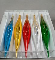 ZESTAW SOPLI 19 CM bombki SOPLE MIX KOLORÓW ZŁOTY BROKAT POŁYSK POLSKIE