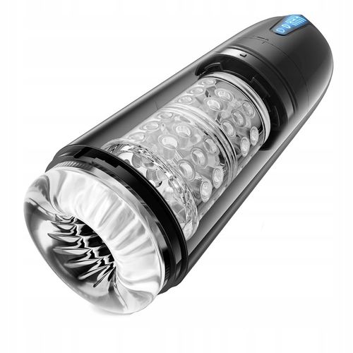 Męski automatyczny masturbator Męski awansujący 14 trybów ssania Obrót APP na Arena.pl