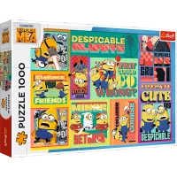 ND01_237480 PUZZLE 1000 Gru i Minionki: Pod przyk