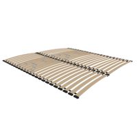 Stelaż wkład do łóżka 160x200 DUALFLEX podwójny regulowany