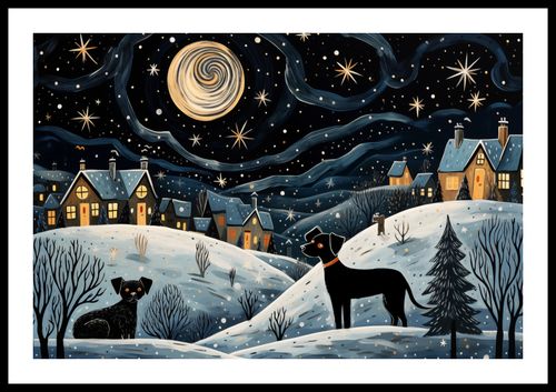 Plakat 60x40cm Nocny Psi Patrol na Arena.pl