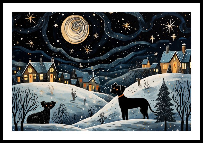 Plakat 60x40cm Nocny Psi Patrol zdjęcie 3