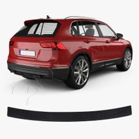 VW TIGUAN 2016> - Listwa Czarna ABS Nakładka na Zderzak Tylni Tył