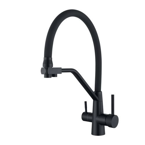 Bateria kuchenna WEZER INX4A-08-BLACK z podłączeniem do filtra wody na Arena.pl