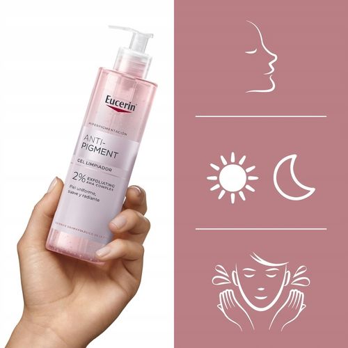 EUCERIN ANTI-PIGMENT Żel do mycia twarzy na przebarwienia 2% kwas AHA na Arena.pl