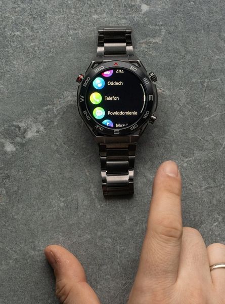 SMARTWATCH ZEGAREK MĘSKI Z EKG POMIAR CUKRU PULS CIŚNIENIE ROZMOWY MENU PL zdjęcie 12