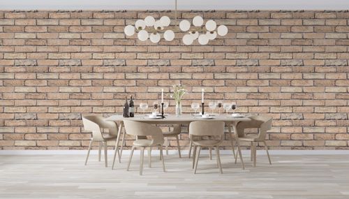 TAPETA CEGŁY CEGŁA KAMIEŃ WINYLOWA NA FLIZELINIE na Arena.pl