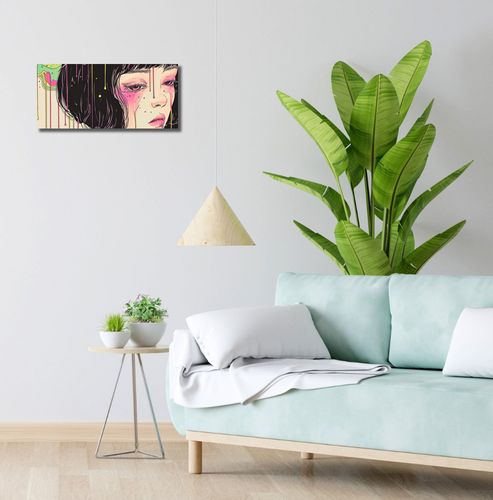 Obraz 50x20cm Strugi Kolorów na Arena.pl