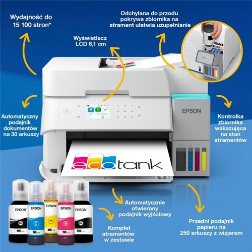 Drukarka wielofunkcyjna Epson EcoTank L6376 na Arena.pl