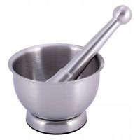 Moździerz Kamille metal szary