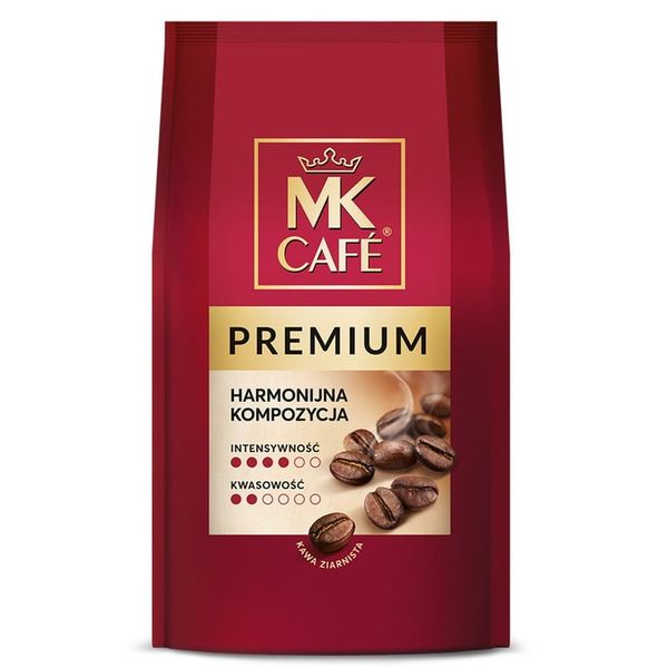 MK Cafe Premium 1kg kawa ziarnista zdjęcie 1