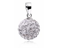 WISIOREK BIAŁA KULKA KULECZKA SWAROVSKI WHITE 10MM