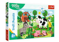 Puzzle - 24 Maxi - Rodzina Treflików - Trefliki na wsi - Trefl 14361