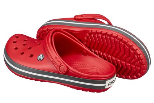 CROCS CROCBAND CZERWONE PEPPER RED / BLACK 46 na Arena.pl