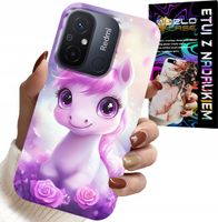 ETUI DO XIAOMI REDMI 12C - SŁODKI JEDNOROŻEC, WZORY DLA DZIECI CASE
