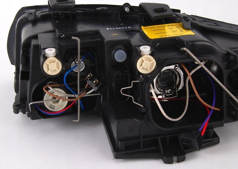 Lampy Reflektory AUDI A4 B6 Od 2000 Do 2004 Roku H7/H7 Soczewki DEPO NOWE zdjęcie 5