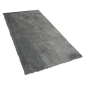 Dywan shaggy 80 x 150 cm szary EVREN