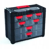 Organizer na śrubki KMC401 Szufladki Regał szufladkowy