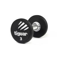 Hantle powlekane/gumowane stałe Tiguar 1x 3 kg