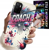 ETUI DO XIAOMI POCO M3 PRO 5G - SIATKÓWKA COACH SIATKA OBUDOWA, PLECKI