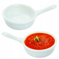 PORCELANOWE NACZYNIE DO SERWOWANIA SOSÓW DIPÓW ELEGANCKIE I PRAKTYCZNE