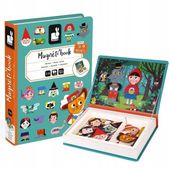 ŚWIAT BAŚNI MAGNETIBOOK JANOD Puzzle Magnetyczne