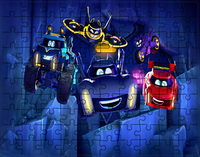 Puzzle Batwheels