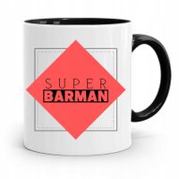 Kubek Prezent Dla Barmana Super Barman Prezent Z Nadrukiem Ze Zdjęciem