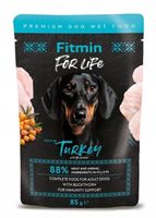 Fitmin karma mokra saszetka indyk 85g