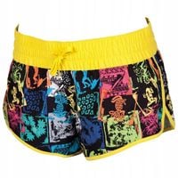 Spodenki szorty sportowe damskie Arena Women's Indios Short Black Yellow XS