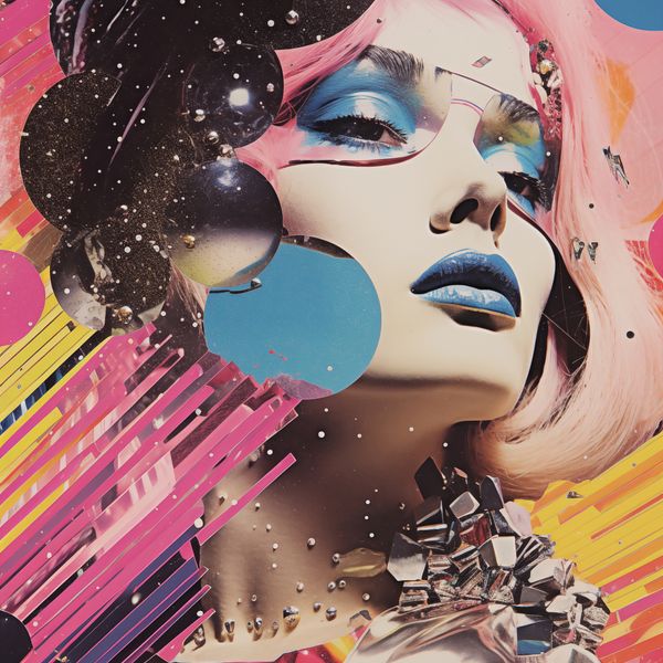 Plakat 40x40cm Portret Neo zdjęcie 1