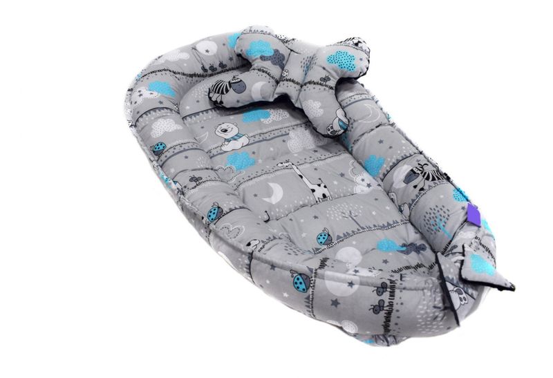 Kokon niemowlęcy 50x90, kojec, gniazdko pandy zdjęcie 2