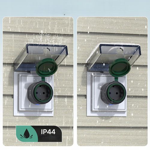 Inteligentne Gniazdko Wifi Programator Timer Ip44 Alexa 4 Sztuki Zestaw na Arena.pl