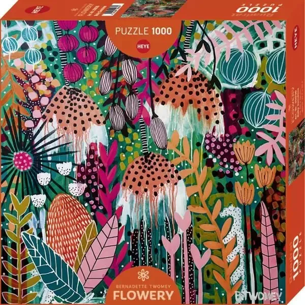 Puzzle 1000 elementów. Flowery, Rubinowe słońce zdjęcie 1