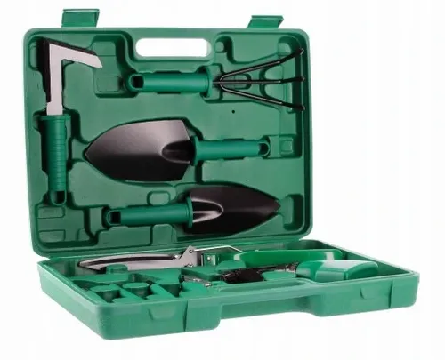 Zestaw narzędzi ogrodowych w walizce 10 elementów na Arena.pl